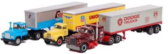 FIRST GEAR 1:34 SCALE DIECAST MODEL LORRIES / TRUCKS