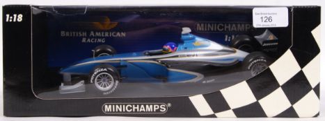 MINICHAMPS 1:18 SCALE DIECAST MODEL FORMULA ONE CA
