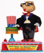 1960'S JAPANESE TIN PLATE MR FOX THE MAGICIAN