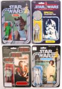 STAR WARS CARDED DISPLAY ACTION FIGURES