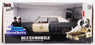 THE BLUES BROTHERS ERTL 1:18 SCALE BLUESMOBILE