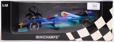 MINICHAMPS 1:18 SCALE DIECAST MODEL FORMULA ONE CA