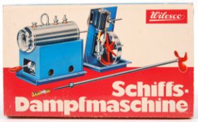 WILESCO D52 MARINE LIVE STEAM ENGINE