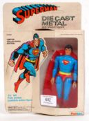 RARE PALITOY SUPERMAN DIE CAST METAL ACTION FIGURE