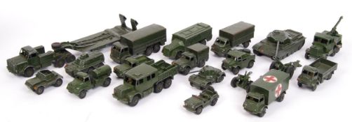 VINTAGE DINKY DIECAST MILITARY MODELS COLLECTION