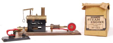 ANTIQUE VULCAN FIXED CYLINDER STEAM ENGINE