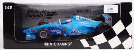 MINICHAMPS 1:18 SCALE DIECAST MODEL FORMULA ONE CA