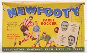 RARE VINTAGE ' NEWFOOTY ' SUBBUTEO STYLE TABLE TOP FOOTBALL GAME