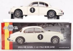 MODEL-ICONS JAGUAR MARK II 3.8 1962 BOB JANE DIECA