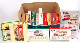 ASSORTED BOXED CORGI COMMERCIAL DIECAST MODELS