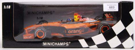 MINICHAMPS 1:18 SCALE DIECAST MODEL FORMULA ONE CA