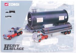 CORGI HEAVY HAULAGE DIECAST MODELS