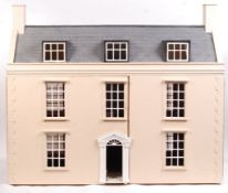 LARGE GEORGIAN STYLE DETACHED DOLLS HOUSE MANSION