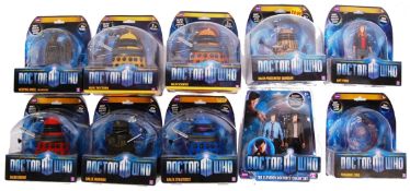 DOCTOR WHO 11TH DOCTOR CASED FIGURES