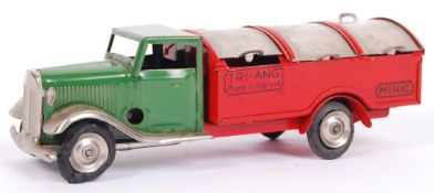 VINTAGE TRIANG MINIC TINPLATE CLOCKWORK REFUSE LOR