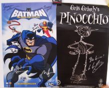 ANIMATION / COMIC BOOK RELATED AUTOGRAPHED ITEMS