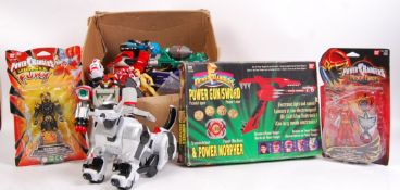 POWER RANGERS BANDAI CARDED ACTION FIGURES AND LOOSE PLAYSETS