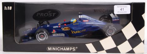 MINICHAMPS 1:18 SCALE DIECAST MODEL FORMULA ONE CA