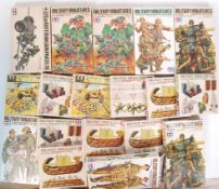 ASSORTED 1/35 SCALE TAMIYA PLASTIC MODEL SOLDIERS