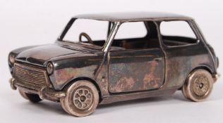 EXTREMELY RARE CORGI SOLID SILVER MODEL MINI 1000 PROTOTYPE