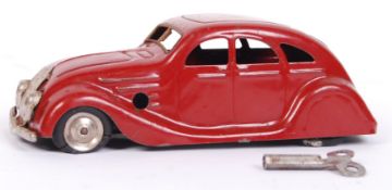 VINTAGE TRIANG MINIC TOYS CLOCKWORK TINPLATE STREA