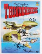 RARE THUNDERBIRDS FULL CAST AUTOGRAPHED BOOK