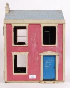 VINTAGE WOODEN DOLLS HOUSE