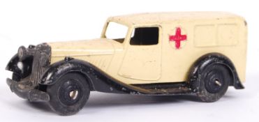 EARLY PRE-WAR DINKY DIECAST MODEL AMBULANCE
