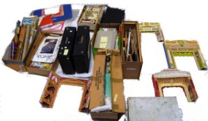 HUGE QUANTITY OF VINTAGE MODEL TOY THEATRE ACCESSO