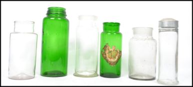 A collection of early 20th shop sweet confectionar