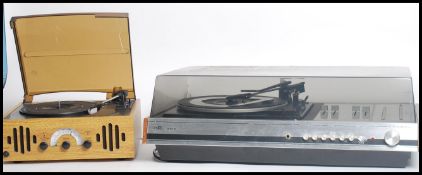 A vintage / retro 20th century stereo record playe