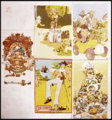 A collection of four vintage posters printed by Bi