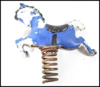 A mid 20th century playground - fairground carouse