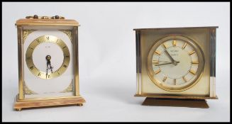 Two vintage retro 20th century Metamec gilt cased