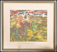 John Lloyd a framed and glazed picture titled ' Wa