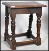 A believed 18th / 19th century country oak peg joi