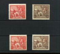 GB Stamps 1924 & 1925 British Empire Exhibition 