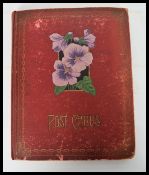 A good early 20th century postcard album including Edwardian , Humour , Real Photo card etc.