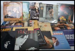 Vinyl Records - A good collection of vinyl long play LP records featuring various artists and genres