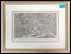 A 19th century Georgian  framed and glazed etching of A Perspective View Of The Vista In The Royal