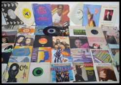 Vinyl records A collection of 45rpm vinyl 7