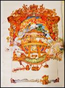 A collection of four vintage posters printed by Bi