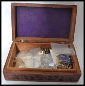 A collection of silver and white metal jewellery to include many necklaces bracelets pendants