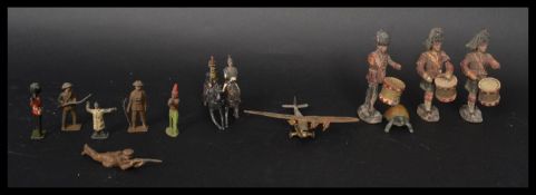 ELASTOLIN & LEAD FIGURES