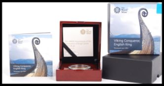 A Royal Mint  22 carat gold proof five pounds piece (£5) Quintuple Sovereign made to commemorate the