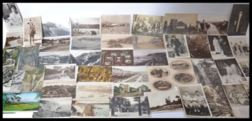 A collection of vintage postcards dating from the early 20th century to include cards of Bristol,