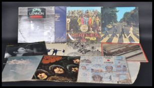 Vinyl records  collection of vinyl long play vinyl records all relating to The Beatles to include