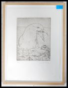 JOHN BELLANY O.B.E., R.A., H.R.S.A. ( SCOTTISH 1942-2013 ) GULL Etching, signed, numbered 21/80