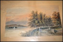 James Berkeley Hewitt. A 19th century watercolour