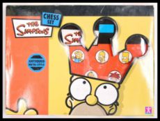 THE SIMPSONS CHESS SET